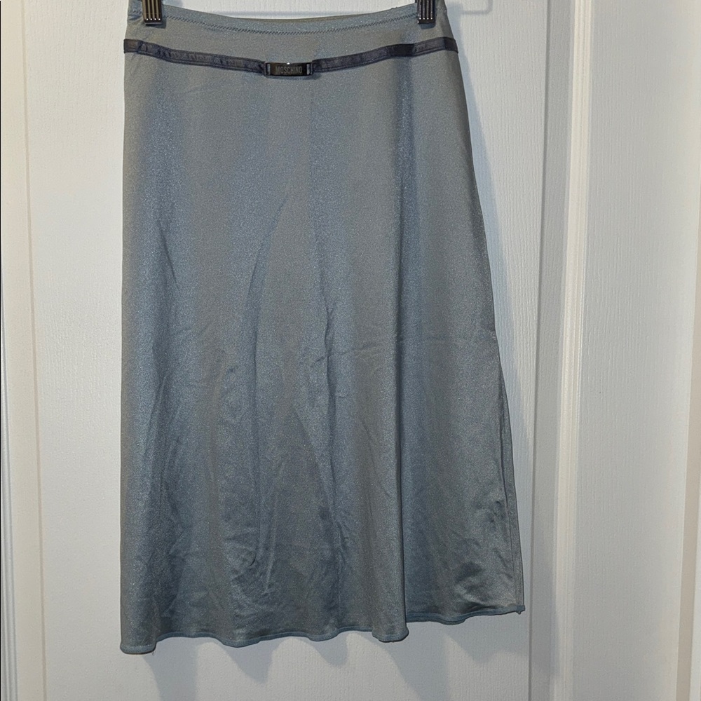 Moschino A-Line ice blue Skirt
